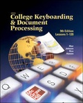 Cover: Gregg College Keyboarding and Document Processing (GDP), Lessons 1-120, Home Version, Kit 3, Word 2000 - McGraw Hill Higher Education