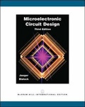 Cover: Microelectronic Circuit Design - McGraw Hill Higher Education