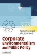 Bild: Corporate Environmentalism and Public Policy - Cambridge University Press