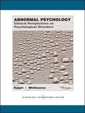 Cover: Abnormal Psychology - McGraw Hill Higher Education
