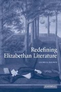 Cover: Redefining Elizabethan Literature - Cambridge University Press