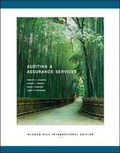 Cover: Auditing and Assurance Services - McGraw-Hill Publishing Co.