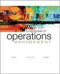 Cover: Fundamentals of Operations Management - McGraw-Hill Education (ISE Editions)