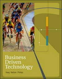 Enlarge image Cover: Business Driven Technology - McGraw-Hill Publishing Co.