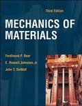 Cover: Mechanics of Materials - McGraw-Hill Publishing Co.