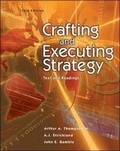 Cover: Crafting and Executing Strategy: Text and Readings with Online Learning Center with Premium Content Card - McGraw-Hill Professional