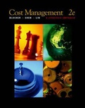 Cover: Cost Management - McGraw-Hill Publishing Co.