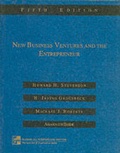 Cover: New Business Ventures and the Entrepreneur - McGraw-Hill Publishing Co.