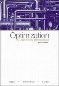 Enlarge image Cover: Optimization of Chemical Processes - McGraw-Hill Publishing Co.