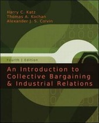 Abbildung von: An Introduction to Collective Bargaining and Industrial Relations - McGraw Hill Higher Education
