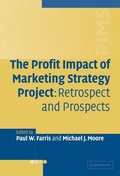 Cover: The Profit Impact of Marketing Strategy Project - Cambridge University Press