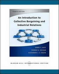 Abbildung von: An Introduction to Collective Bargaining and Industrial Relations - McGraw Hill Higher Education