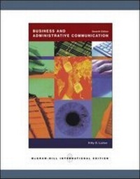 Enlarge image Cover: Business and Administrative Communication - McGraw Hill Higher Education