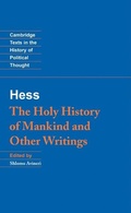 Cover: Moses Hess: The Holy History of Mankind and Other Writings - Cambridge University Press