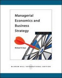 Enlarge image Cover: Managerial Economics and Business Strategy - McGraw Hill Higher Education