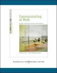 Enlarge image Cover: Communicating at Work - McGraw-Hill Education Singapore