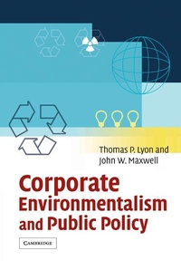 Bild: Corporate Environmentalism and Public Policy - Cambridge University Press