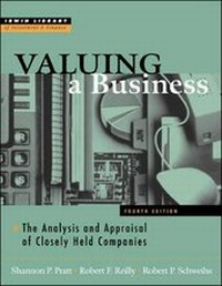 Enlarge image Cover: Valuing A Business - McGraw-Hill Professional