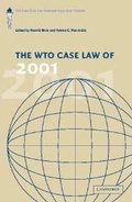 Cover: The WTO Case Law of 2001 - Cambridge University Press