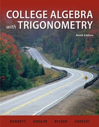 Abbildung von: College Algebra with Trigonometry - McGraw Hill Higher Education