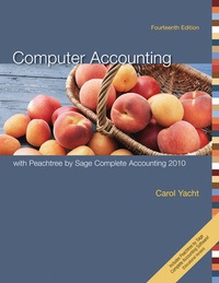 Abbildung von: Computer Accounting with Peachtree by Sage Complete Accounting 2010 - McGraw Hill Higher Education
