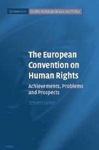 Enlarge image Cover: The European Convention on Human Rights - Cambridge University Press