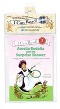 Cover: Amelia Bedelia and the Surprise shower book and CD - HarperCollins