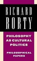 Cover: Philosophy as Cultural Politics: Volume 4 - Cambridge University Press