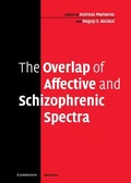 Cover: The Overlap of Affective and Schizophrenic Spectra - Cambridge University Press