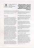 Cover: Provision, Use and Maintenance of Hygiene Facilities for Work with Asbestos Insulation and Coatings - HSE Books
