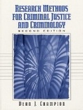 Cover: Research Methods for Criminal Justice and Criminology - Pearson