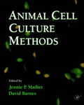 Cover: Animal Cell Culture Methods: Volume 57 - Academic Press
