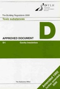 Bild: Building Regulations, 1991: Approved Document D - Stationery Office Books