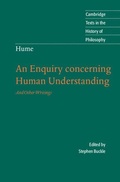 Cover: Hume: An Enquiry Concerning Human Understanding - Cambridge University Press