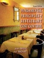 Cover: Fundamental Principles of Restaurant Cost Control - Pearson