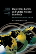Cover: Indigenous Rights and United Nations Standards - Cambridge University Press