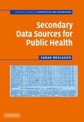 Cover: Secondary Data Sources for Public Health - Cambridge University Press