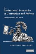 Bild: The Institutional Economics of Corruption and Reform - Cambridge University Press