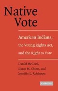 Cover: Native Vote - Cambridge University Press