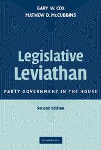 Enlarge image Cover: Legislative Leviathan - Cambridge University Press
