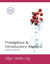 Enlarge image Cover: Prealgebra & Introductory Algebra (case binding) - Pearson
