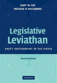 Enlarge image Cover: Legislative Leviathan - Cambridge University Press