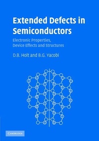 Enlarge image Cover: Extended Defects in Semiconductors - Cambridge University Press