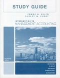 Cover: Study Guide for Introduction to Management Accounting-Chapters 1-17 - Pearson
