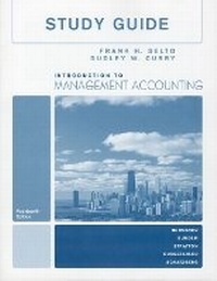 Enlarge image Cover: Study Guide for Introduction to Management Accounting-Chapters 1-17 - Pearson