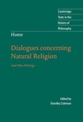 Cover: Hume: Dialogues Concerning Natural Religion - Cambridge University Press
