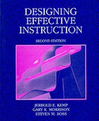 Enlarge image Cover: Designing Effective Instructn Applicatn - Prentice-Hall
