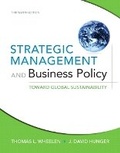 Cover: Strategic Management and Business Policy - Prentice Hall