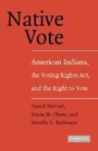 Cover: Native Vote - Cambridge University Press