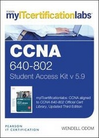 Abbildung von: CCNA (640-802) v5.9 MyITCertificationlab -- Access Card - Cisco Press